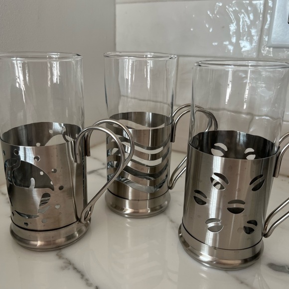 Designer Coffee/Cappuccino/Latte Glasses - Picture 4 of 6